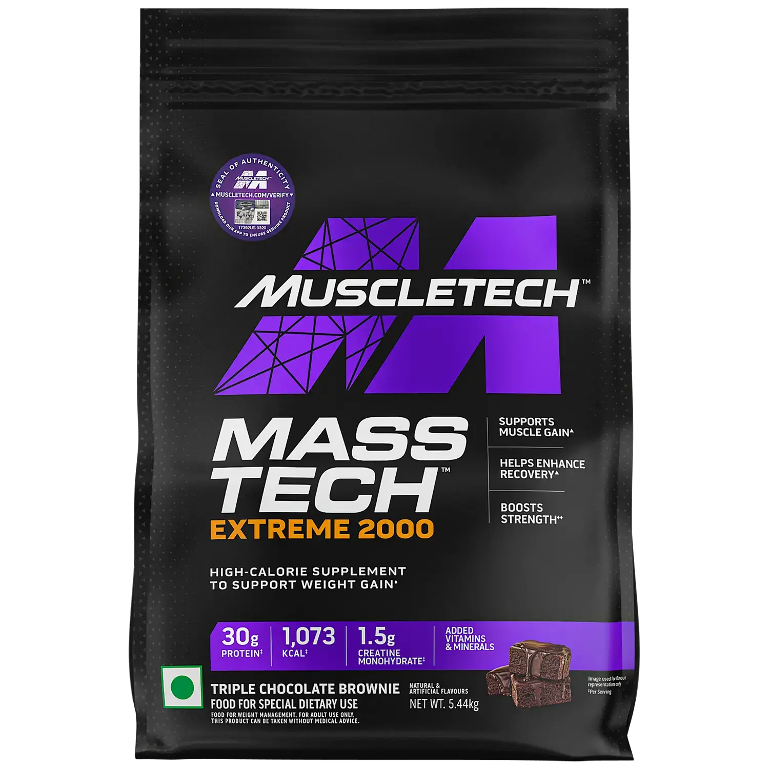 Muscletech Mass-Tech Extreme 2000 5.44kg |Mass Gainer